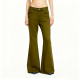 Olive Green Flared Pants